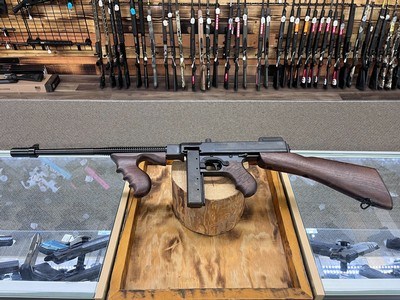 Thompson 1927A-1 Deluxe Rifle with Fixed Compensator (Tommy Gun) - 45 ACP, 16.5