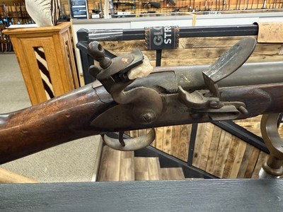 Brass Navel Flintlock Swivel Blunderbuss - Image 12 of 18
