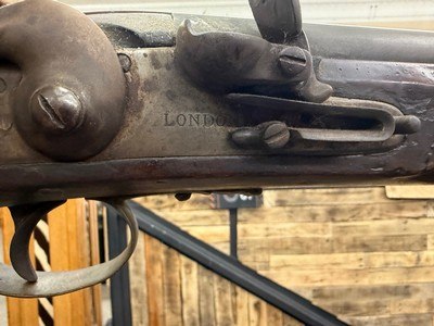 Brass Navel Flintlock Swivel Blunderbuss - Image 13 of 18