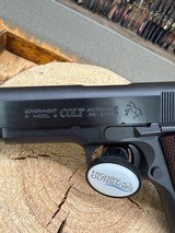 Colt 1911 Government Pistol - 38 Super, 9+1, 5