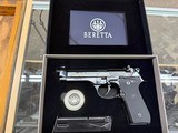 Beretta 92SB Repro 50th Anniversary Pistol - 9mm Luger, 15+1, 4.90