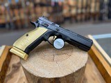 CZ Shadow 2 Gold Digger Pistol - 9mm, 19rd, 4.89