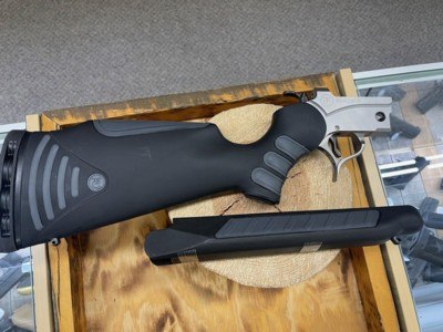 Thompson Center Encore Prohunter Rifle Frame - Stainless/Black