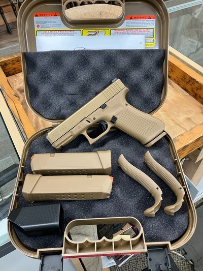 Glock G19X V Pistol - 9mm Luger - 17+1 - 4.02