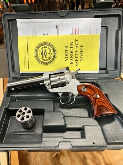 Ruger New Model Single Six Convertible 22 LR/22 Mag - 4-5/8