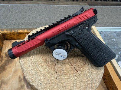 Ruger Mark IV 22/45 Pistol - 22 LR, 4.4