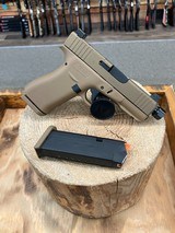 Glock G43X Hush Puppy Pistol - 9mm - 10+1 - 3.92