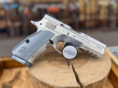 CZ Shadow II Silver Industrial Pistol - 9mm, 15 Rd, 4