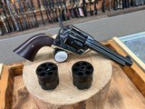Pietta King Trio Revolver - 38 Super -357 Mag - 9mm - Case Hardened - 5.5