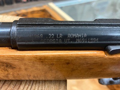 CUGIR ARMS M1969 Romanian Trainer Rifle - 22 LR - Blued/Walnut - Image 14 of 14