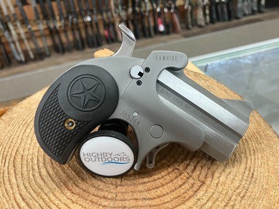 Bond Arms Rawhide Pistol - 38 Special/357 Mag - Stainless w/Black Rubber Grip - Image 1 of 2