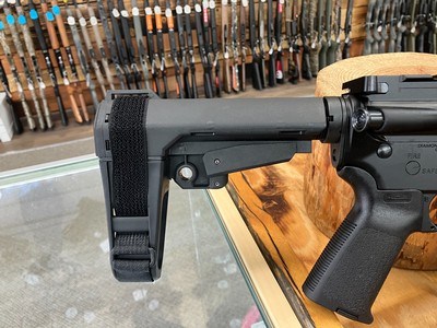 Diamondback Carbon DB15 Pistol - 300 Blackout 30+1 - 8