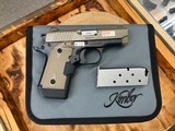 Kimber Micro 9 Desert Tan 9MM With Crimson Trace Lasergrips - Image 1 of 5