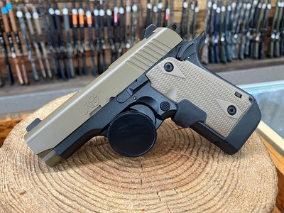 Kimber Micro 9 Desert Tan 9MM With Crimson Trace Lasergrips - Image 4 of 5