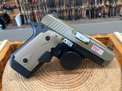 Kimber Micro 9 Desert Tan 9MM With Crimson Trace Lasergrips - Image 3 of 5