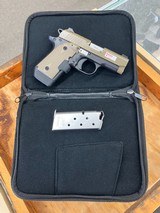 Kimber Micro 9 Desert Tan 9MM With Crimson Trace Lasergrips - Image 2 of 5