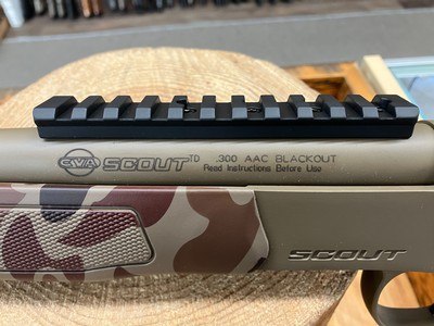 CVA Scout Rifle - 300 AAC Blackout - 16.5