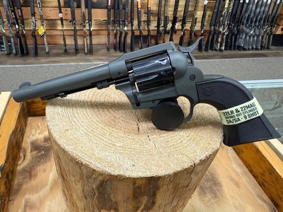 Diamondback Sidekick Convertible Revolver - 22 LR/22 Mag, 9 Shot, 5.50