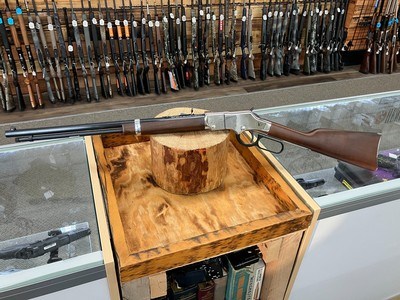 Henry Golden Boy Silver Rifle - 22 S/L/LR - 20