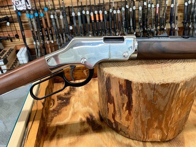 Henry Golden Boy Silver Rifle - 22 S/L/LR - 20