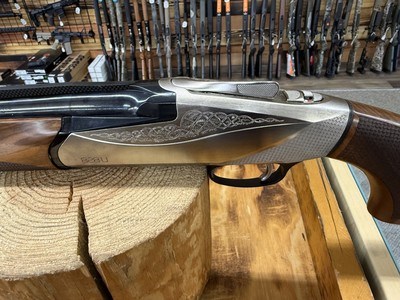 Pre-Owned Benelli 828U Silver Shotgun - 12 ga - Image 2 of 10