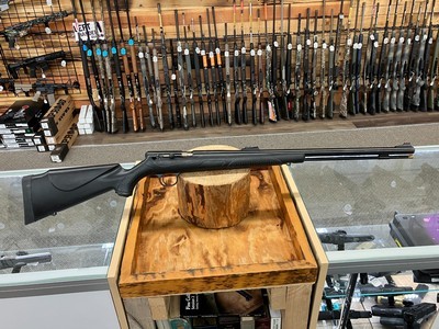 CVA Buckhorn Magnum Muzzleloader Rifle - 50 Cal - Black Synthetic - Image 1 of 8