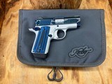 Kimber Micro Special Edition Sapphire Pistol - 380 ACP - 7+1 - 2.75
