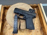 Glock G43X MOS w/Aimpoint Pistol - 9mm Luger, 15+1, 3.41