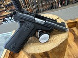 Ruger Mark IV 22/45 Pygmy Shark Pistol - 22 LR, 3.1