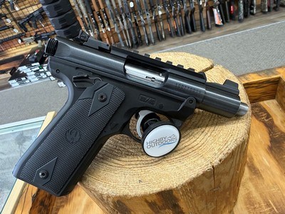 Ruger Mark IV 22/45 Pygmy Shark Pistol - 22 LR, 3.1