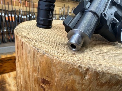 Ruger Mark IV 22/45 Pygmy Shark Pistol - 22 LR, 3.1