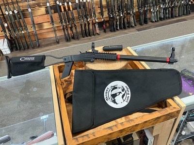 Chiappa Little Badger Rifle - 22 LR - CF Shroud - Carry Bag - Cleaning Kit - Image 1 of 9