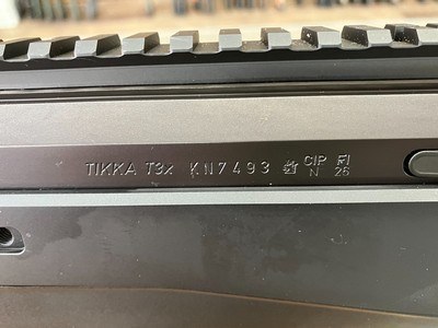 Tikka T3x Ace Game Rifle - 6.5 Creedmoor - 5+1 - 24