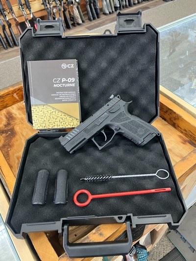 CZ P-09 C Nocturne Pistol - 9x19 - 3.74