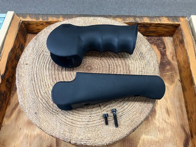 Thompson Center Encore Pistol Grip & Forend – Black Rubber Finger Grooves - Image 1 of 5