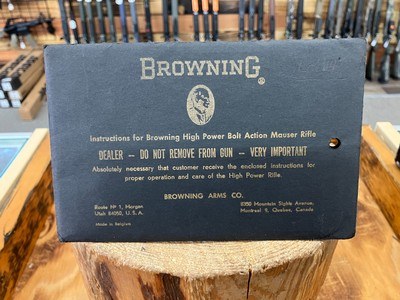 Browning High Power Safari Rifle - 308 Win - 22