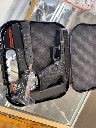 Glock G45 Gen6 Pistol - 9mm Luger, 17+1, 4.02