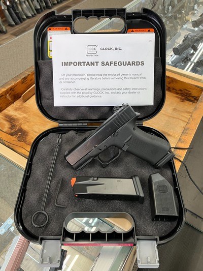 Glock G43X MOS Pistol - 9mm Luger - 15+1 - 3.41