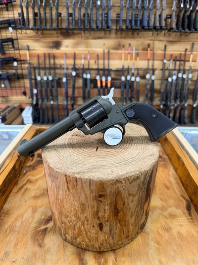 Ruger Wrangler Revolver - 22 LR, Olive Drab Green - Image 1 of 4