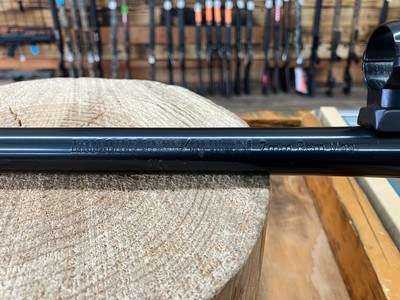 Thompson Center Encore 26” Blued Heavy Barrel – 7mm Rem Mag – with Leupold one-piece base and 1” rings - Image 6 of 7