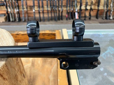 Thompson Center Encore 26” Blued Heavy Barrel – 7mm Rem Mag – with Leupold one-piece base and 1” rings - Image 5 of 7