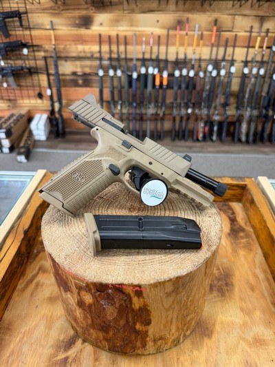 FN 509 Tactical Pistol - 9mm, 10+1, Threaded Barrel, FDE - Image 4 of 5