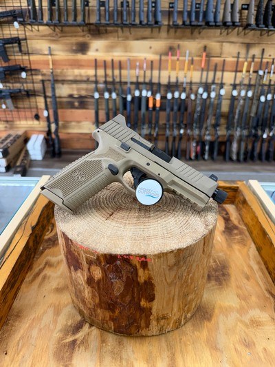 FN 509 Tactical Pistol - 9mm, 10+1, Threaded Barrel, FDE - Image 1 of 5