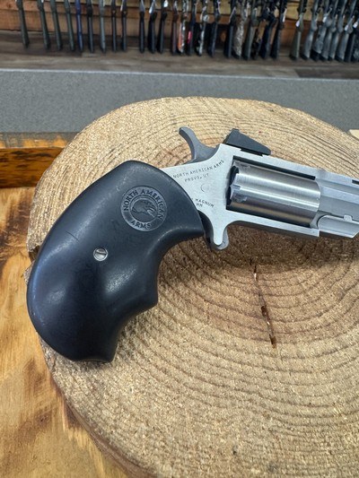 NAA Mini Master Revolver - .22 Magnum 5rd - Black/Stainless - Image 2 of 5
