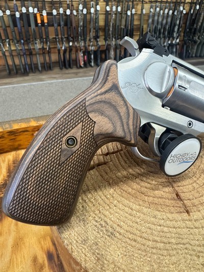 Kimber K6s DASA Revolver - 357 Mag, Brushed Stainless 4