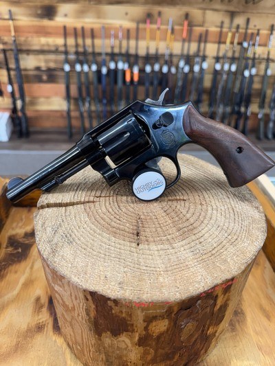 Smith & Wesson Model 10 Revolver - 38 S&W Spl+P, 6rd, 4