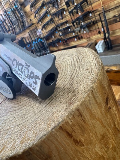 Bond Arms Cyclops Thumper Big Bore Pistol - 50 AE, 1rd, 4.25