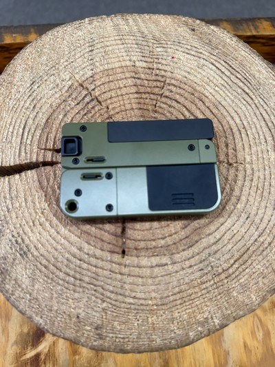 Trailblazer LifeCard .22 WMR Single Action Handgun - Bazooka Green - Image 2 of 3