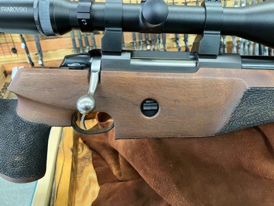 Pre-Owned Tikka M595 Master Sporter Rifle - 308 Win - w/Swarovski Habicht 6-24x50 - Image 3 of 16