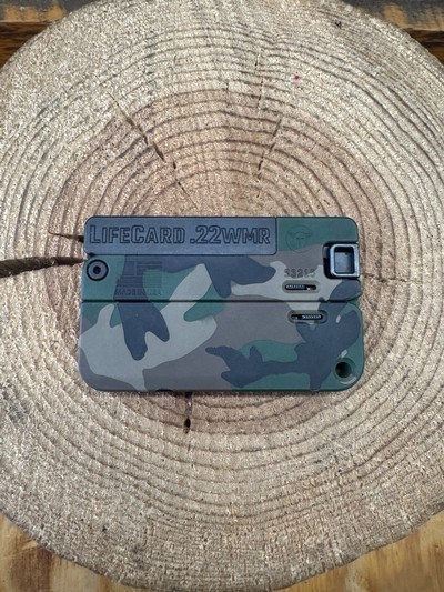 Trailblazer Lifecard Handgun - 22 WMR Single Shot, 2.5